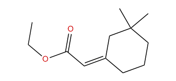 (Z)-Ethyl 2-(3,3-dimethylcyclohexylidene)-acetate